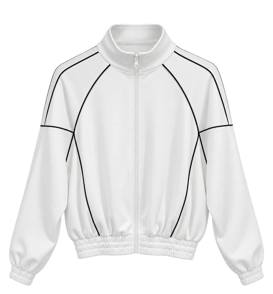Oys Ara Biyeli Dik Yaka Fermuarlı Sweatshirt
