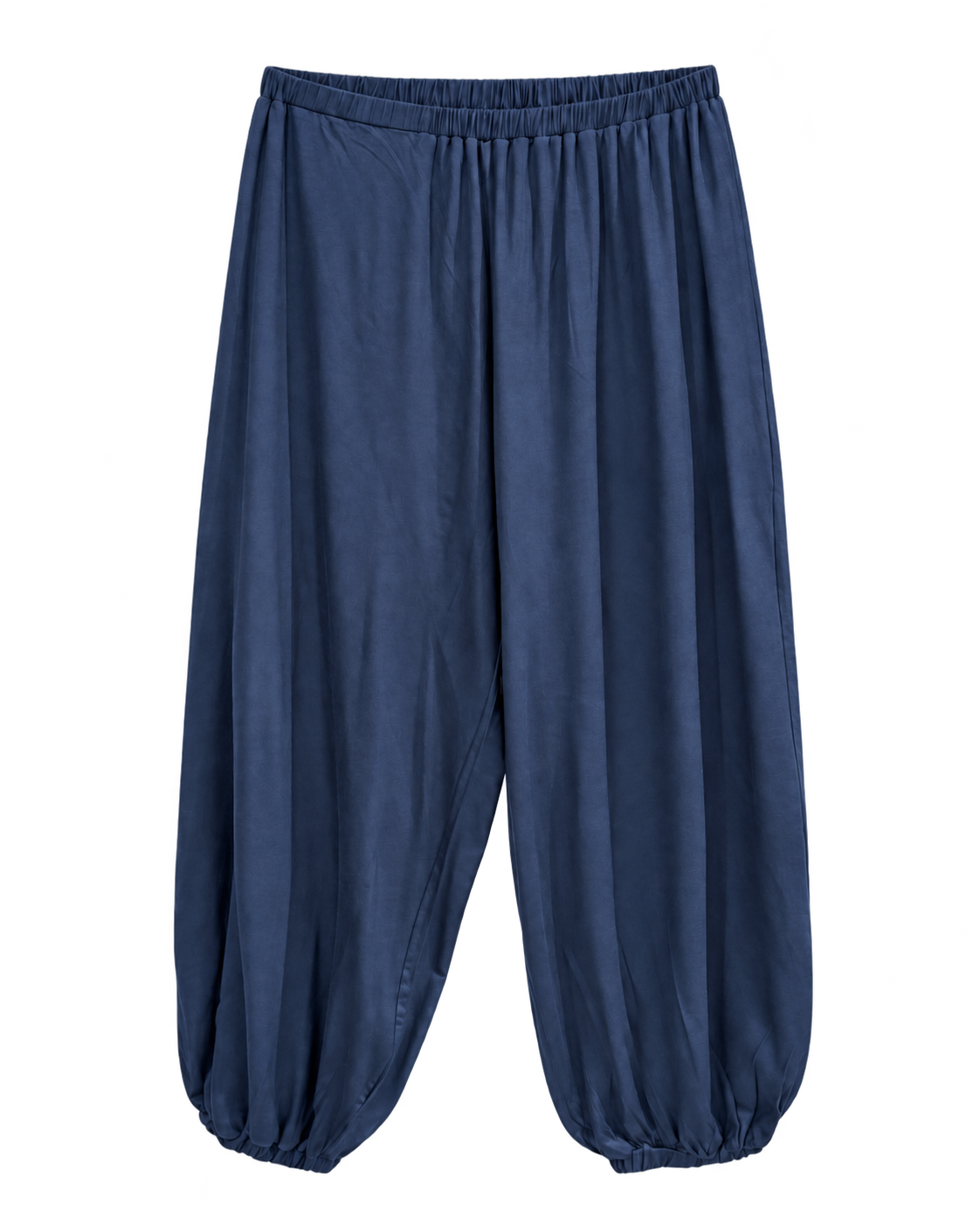 Dökümlü şalvar pantolon — Lacivert