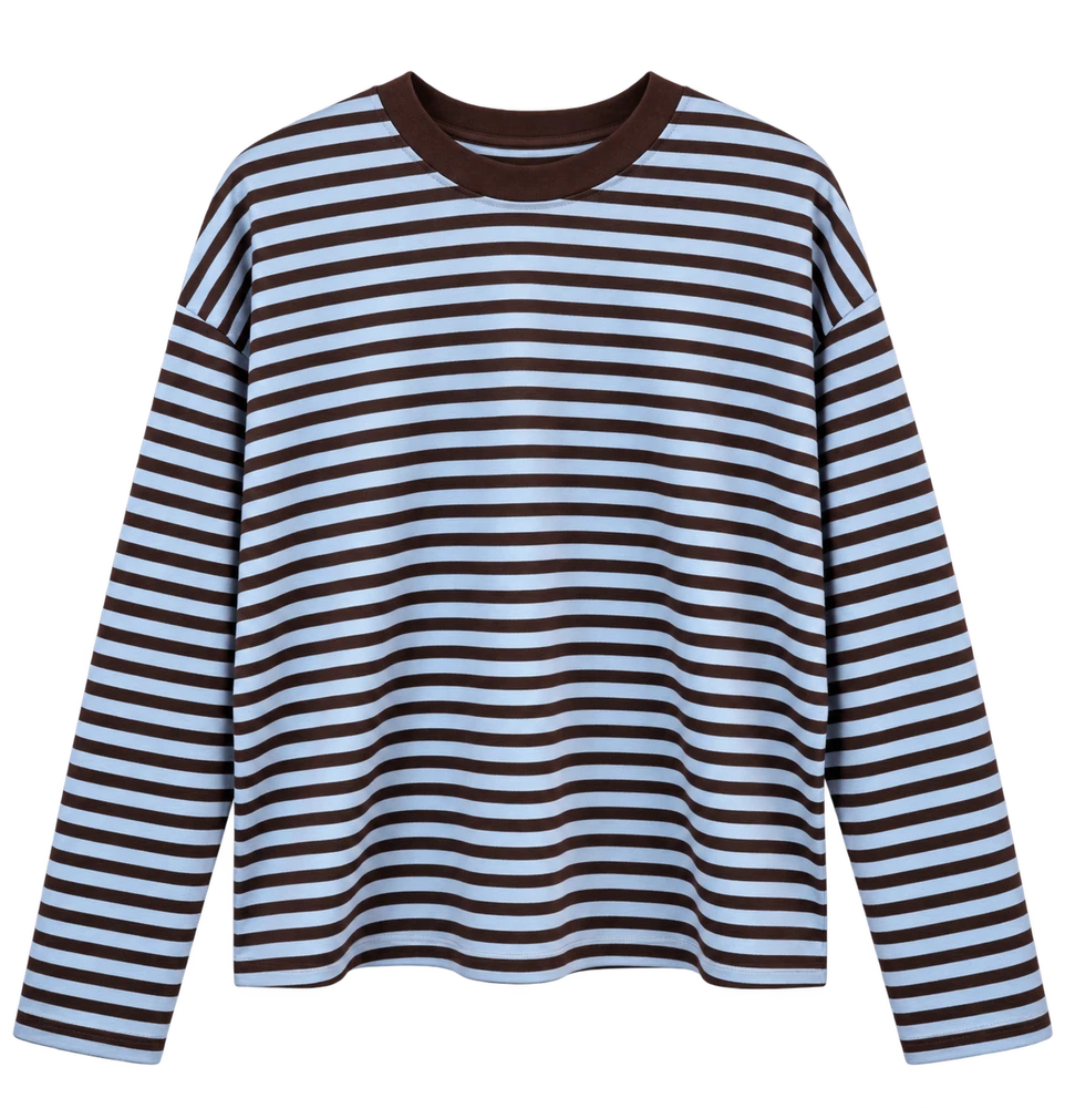 Çizgili Sweatshirt