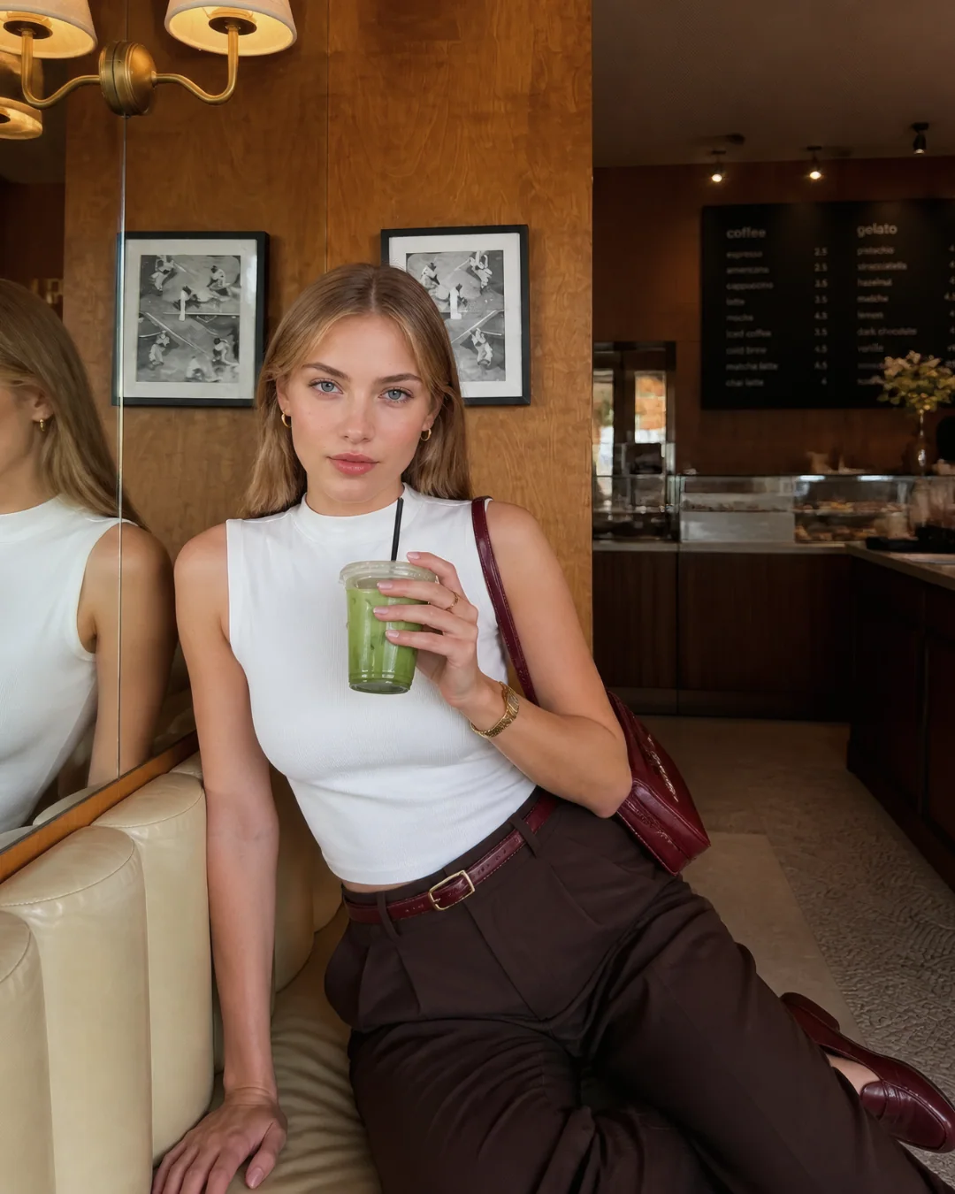 Modal Balıkçı Atlet — model üzerinde, 3. fotoğraf