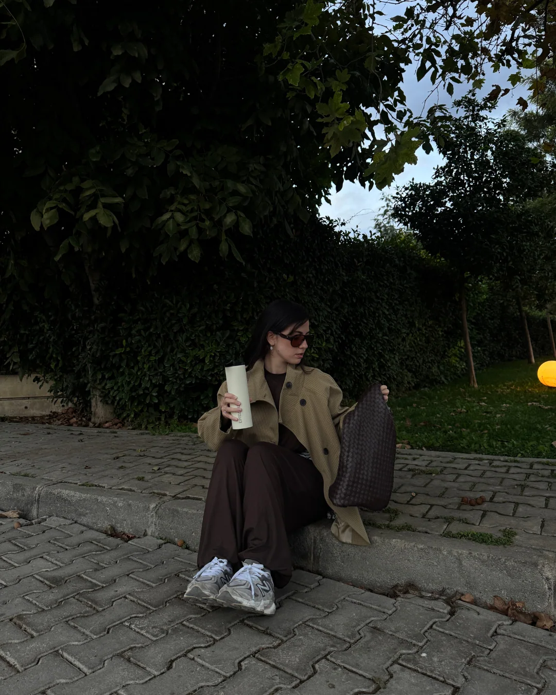 Dökümlü şalvar pantolon — model üzerinde, 4. fotoğraf